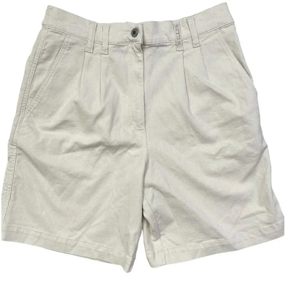 Blue Willis Denim Shorts Sz 31 Pleated Classic Dad Jorts Trouser High Rise Indie - Picture 1 of 7